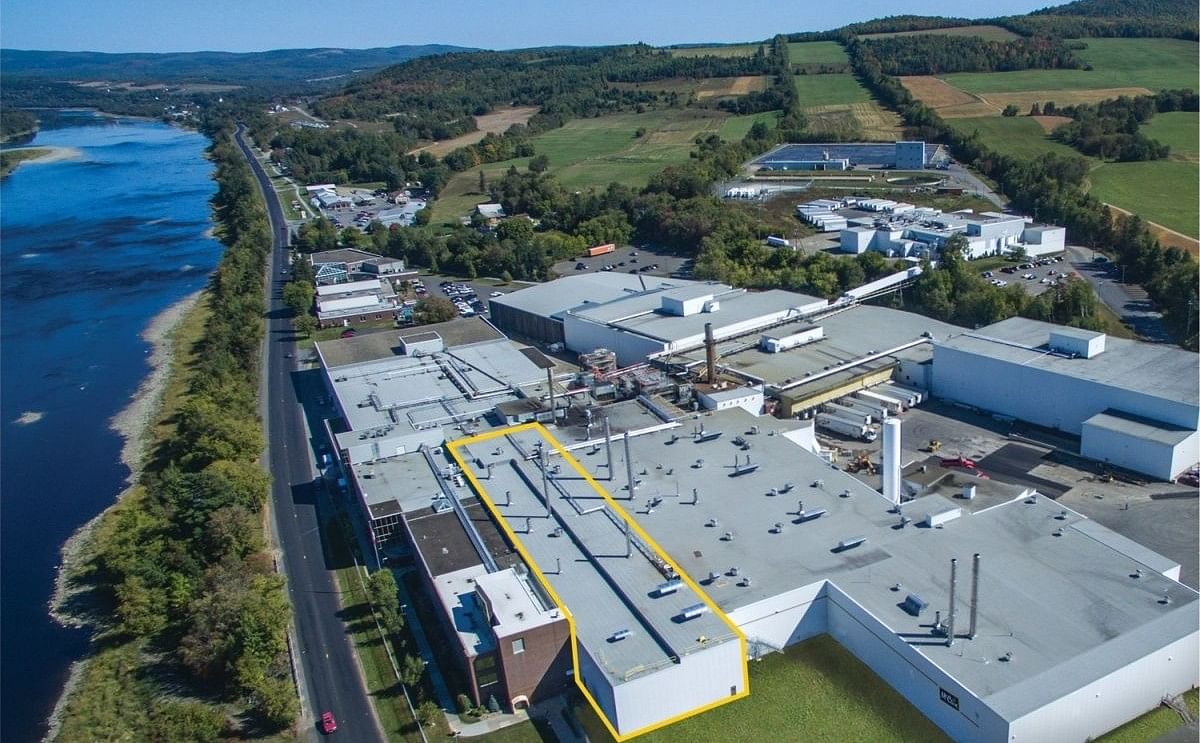 McCain Foods (Canada) Potato Processing Line Expansion (marked in yellow) in Florenceville-Bristol, New Brunswick is Now Officially Open