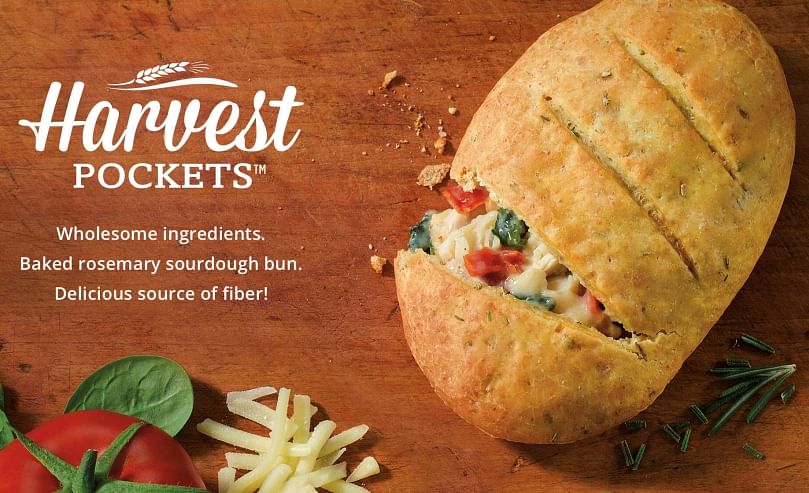 Harvest Pockets – the perfect balance of mouth-watering flavours and wholesome ingredients in a delicious rosemary sourdough pocket. Available in Roasted Chicken, Chicken Alfredo and Three Cheese and Spinach recipes. Harvest Pockets – the perfect balance of mouth-watering flavours and wholesome ingredients in a delicious rosemary sourdough pocket. Available in Roasted Chicken, Chicken Alfredo and Three Cheese and Spinach recipes.