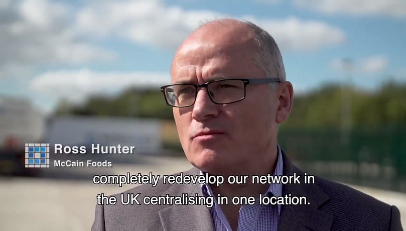 Opening of the NewCold Extended Cold Storage in Wakefield, UK, with comments by McCain Foods, one of the tenants of the facility. Opening of the NewCold Extended Cold Storage in Wakefield, UK, with comments by McCain Foods, one of the tenants of the facility.