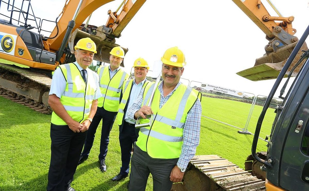 Potato Processor McCain Foods (GB) officially marked the start of its £100 million (re-)construction project of the Scarborough french fries production facility