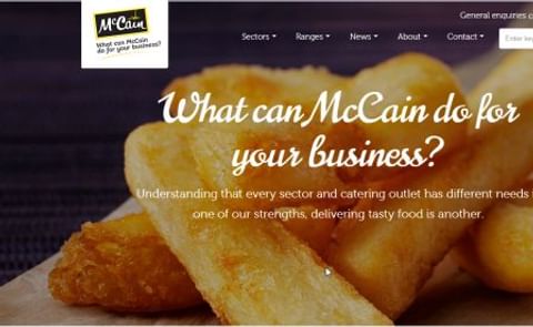 McCain Foodservice (United Kingdom) launches new website McCain Foodservice (United Kingdom) launches new website