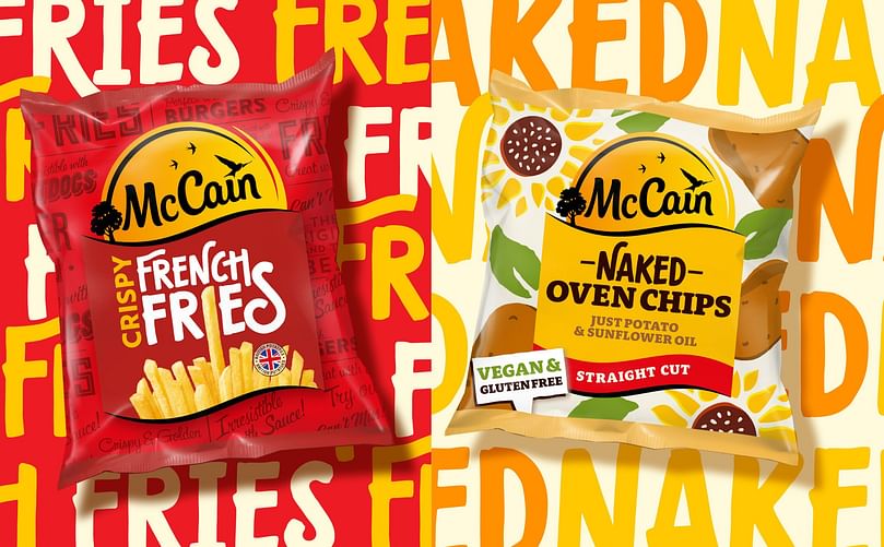 McCain Crispy French Fries and Naked Oven Chips