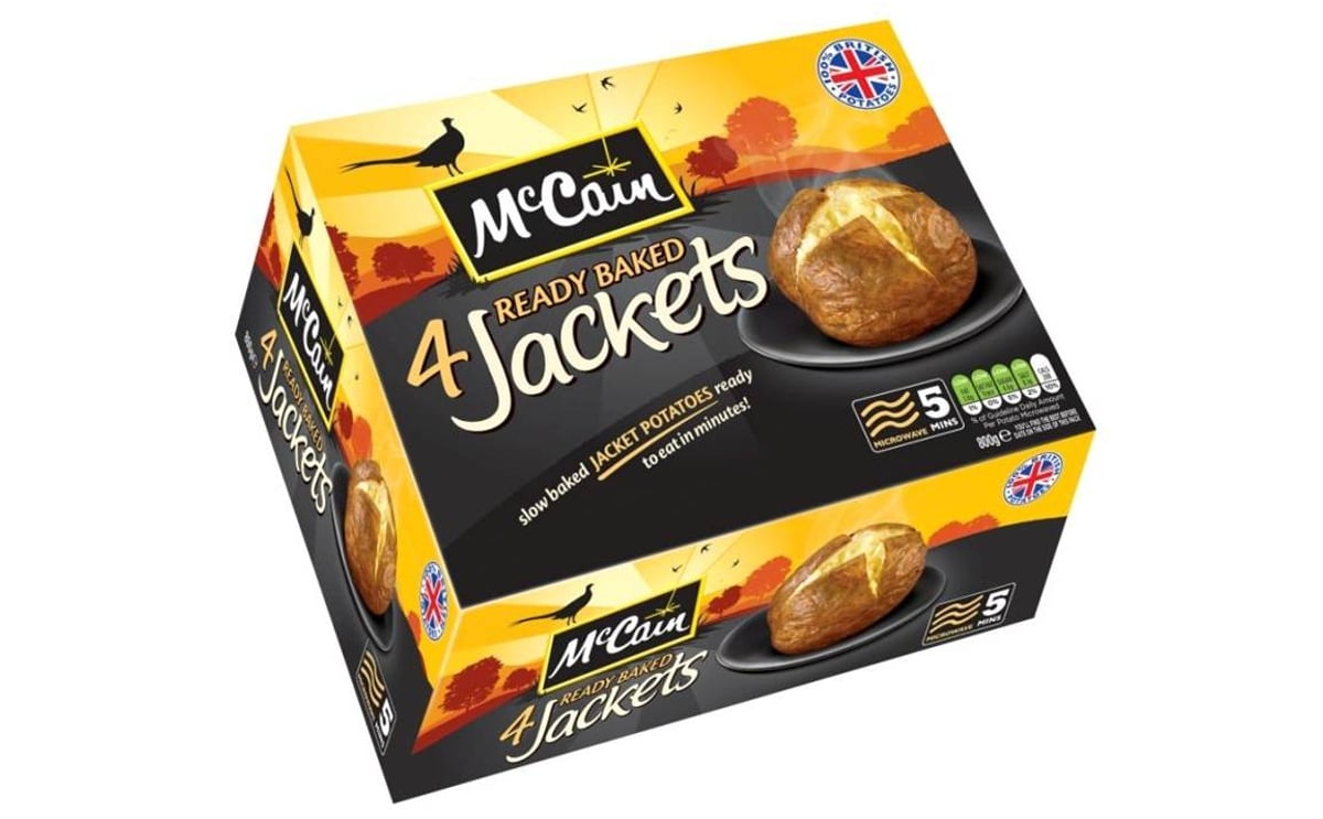 McCain UK launches new quick-cook jacket potatoes McCain UK launches new quick-cook jacket potatoes