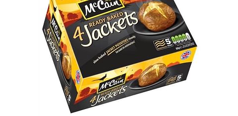 McCain UK launches new quick-cook jacket potatoes