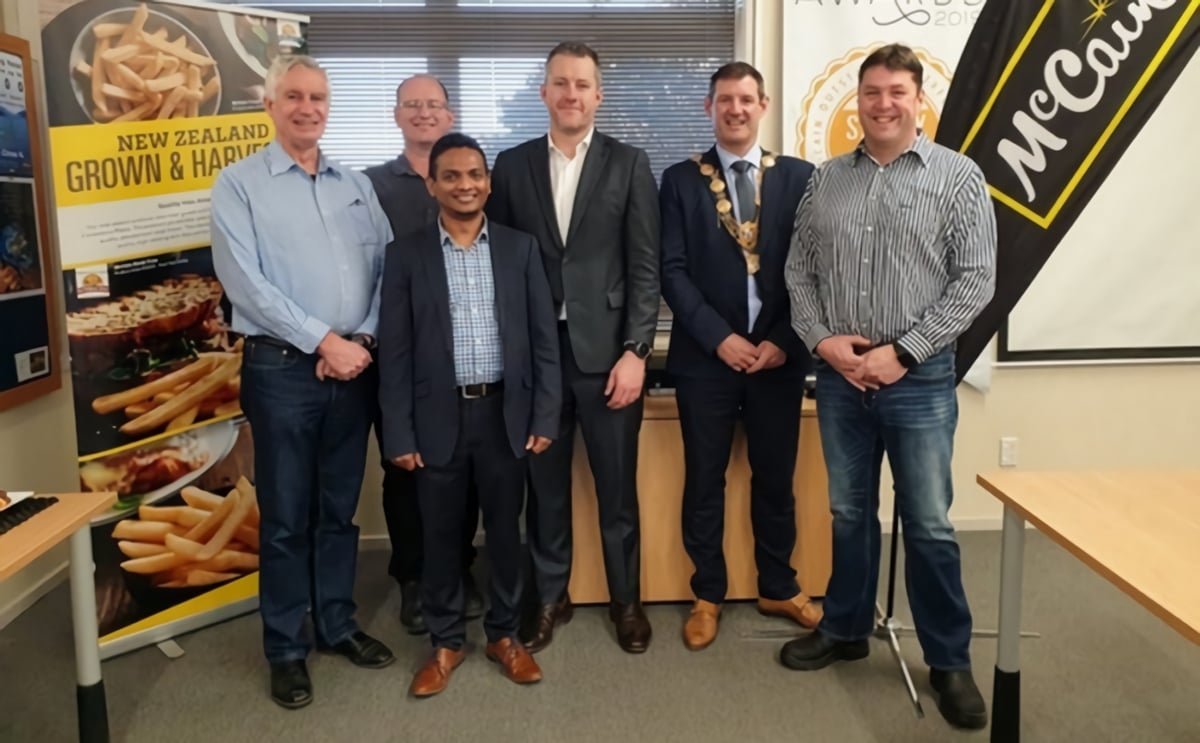 McCain Foods' Timaru plant is reducing its energy usage environmental impact, now looking to electrification, by installing New Zealand-first technology. McCain Foods' Timaru plant is reducing its energy usage environmental impact, now looking to electrification, by installing New Zealand-first technology.