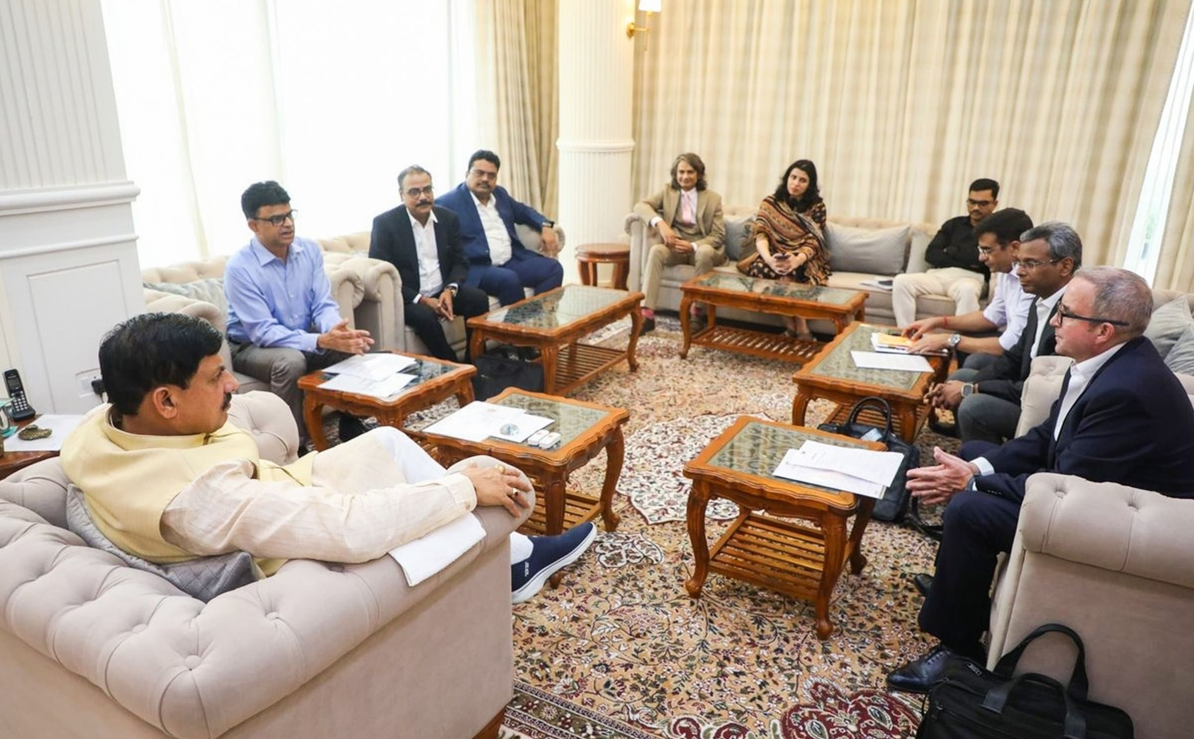 High-level meeting between McCain Foods leadership and Madhya Pradesh officials to finalize investment plans for the state’s largest food processing plant