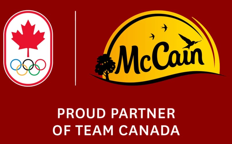 McCain partners with Team Canada, reinforcing its long-standing commitment to supporting Canadian athletes and communities through the Olympic Games