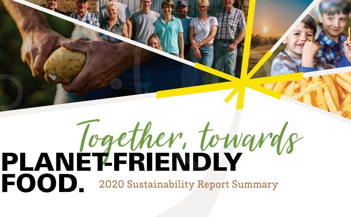 McCain Foods Releases Its 2nd Global Sustainability Report 2020 - Together, Towards Planet-Friendly Food.