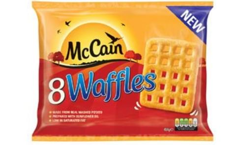 McCain launches potato waffles in the United Kingdom McCain launches potato waffles in the United Kingdom