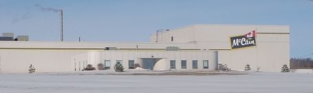 McCain Foods Borden french fry plant