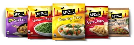 New look McCain South Africa product line New look McCain South Africa product line