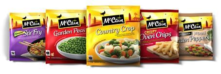 New look McCain South Africa product line  