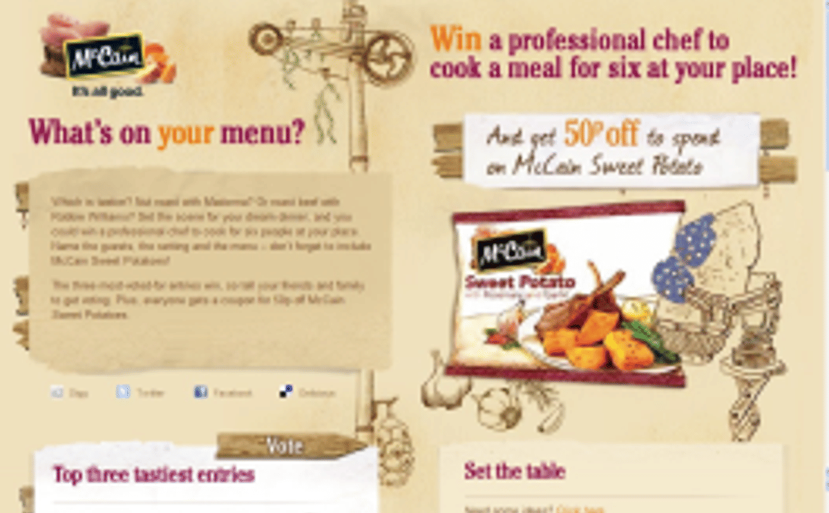 McCainSweetPotato.co.uk McCainSweetPotato.co.uk