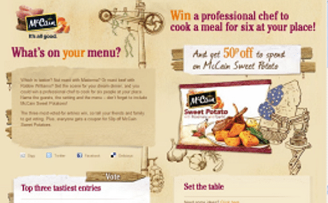United Kingdom: McCain splashes £1m on sweet potato campaign United Kingdom: McCain splashes £1m on sweet potato campaign