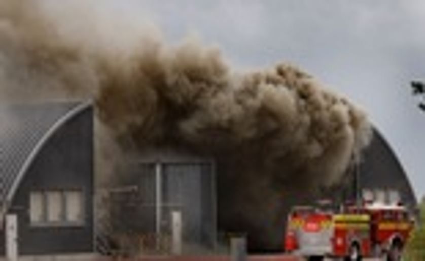 Fire at McCain Foods Timaru Potato Storages