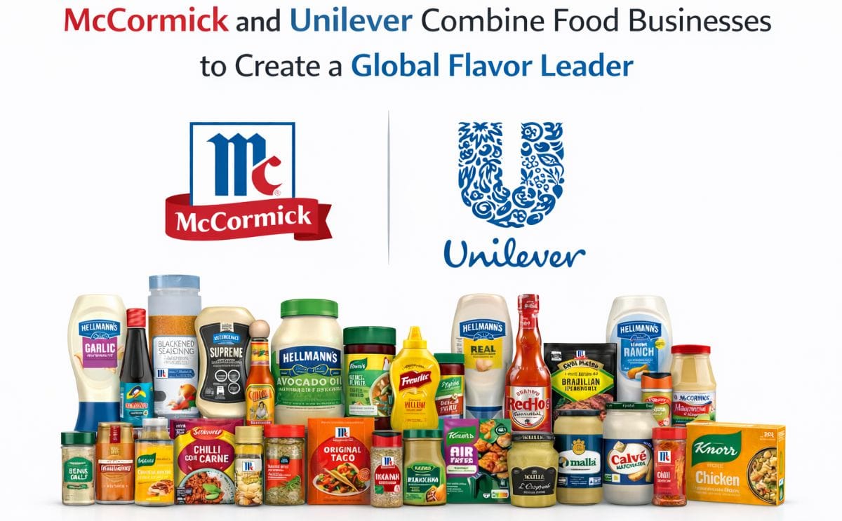 Unilever and McCormick to combine food businesses to create a global flavor-focused company Unilever and McCormick to combine food businesses to create a global flavor-focused company