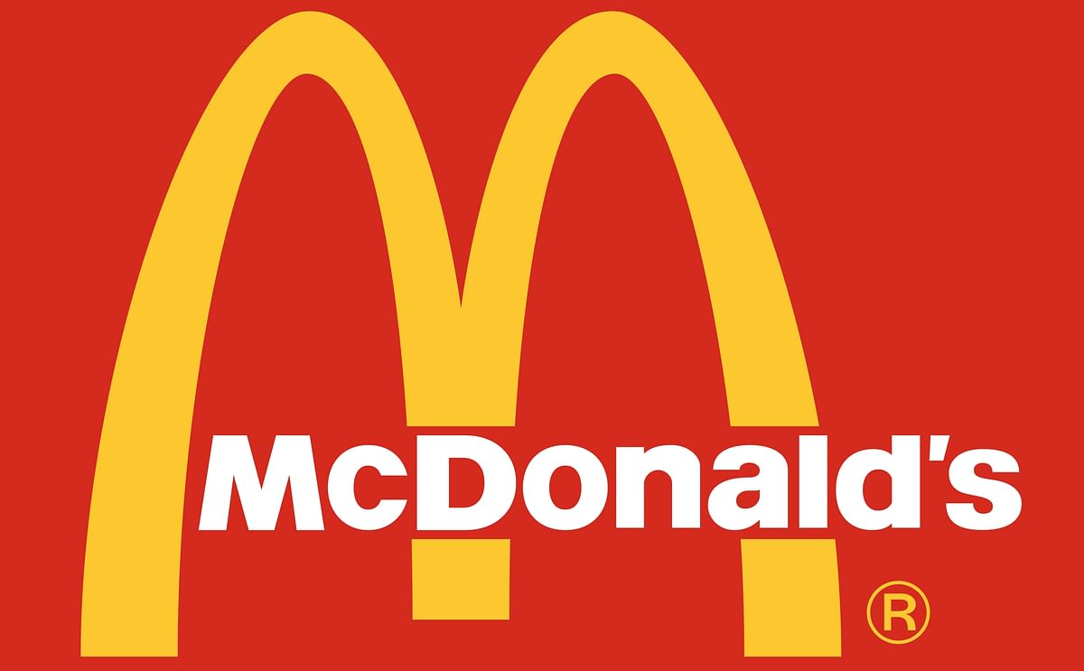 Green McDonald's logo in France Green McDonald's logo in France