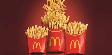 McDonald&#039;s ofrecerá en Argentina un tamaño más grande de sus papas