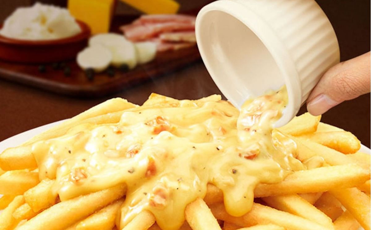 McDonald's Japan Carbonara fries