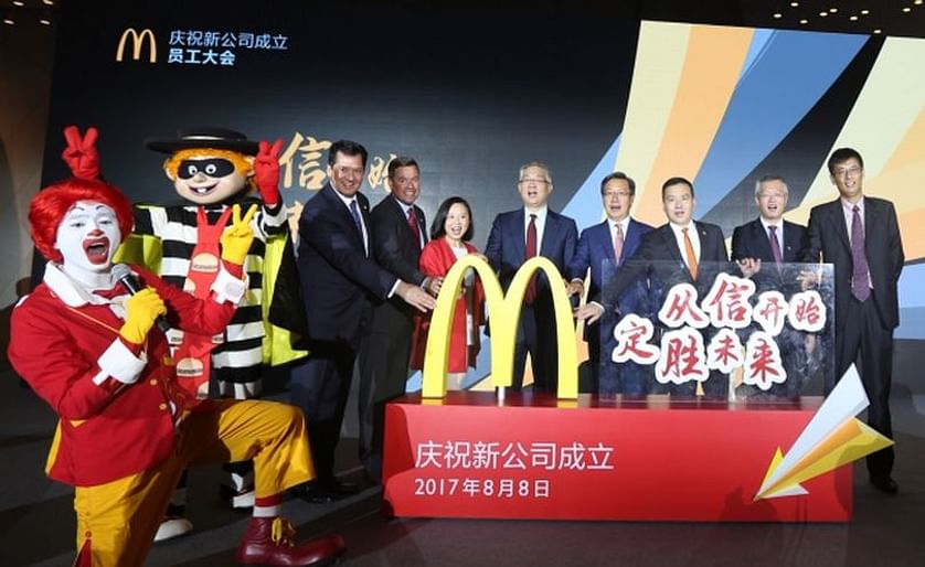 McDonald's plans to add 2000 Restaurants in China in the next 5 years in partnership with CITIC and The Carlyle Group.