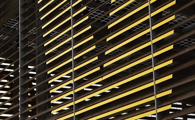Louvers open and close automatically ‘inhaling' cool air in and 'exhaling' warm air out. Louvers open and close automatically ‘inhaling' cool air in and 'exhaling' warm air out.