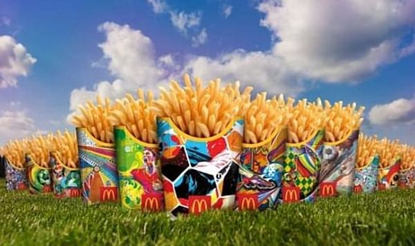 McDonald's Kicks-Off FIFA World Cup with global French Fry Packaging Redesign