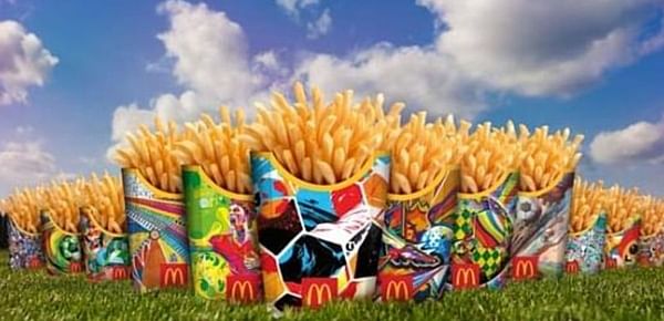 McDonald's Kicks-Off FIFA World Cup with global French Fry Packaging Redesign