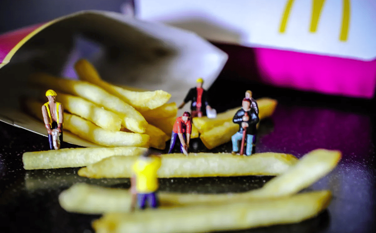 Patatas fritas de Mcdonald's Patatas fritas de Mcdonald's