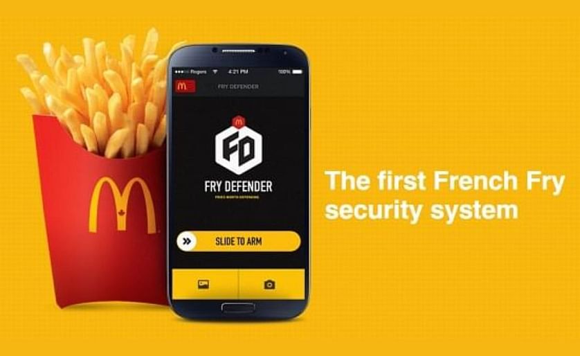 Stop French Fry theft with the McDonald's Fry Defender app