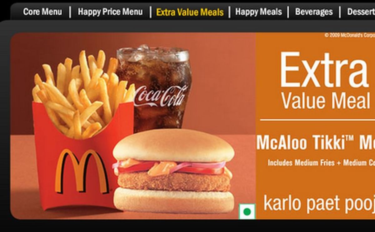 Potato burger highest-grossing menu item For McDonald's India Potato burger highest-grossing menu item For McDonald's India