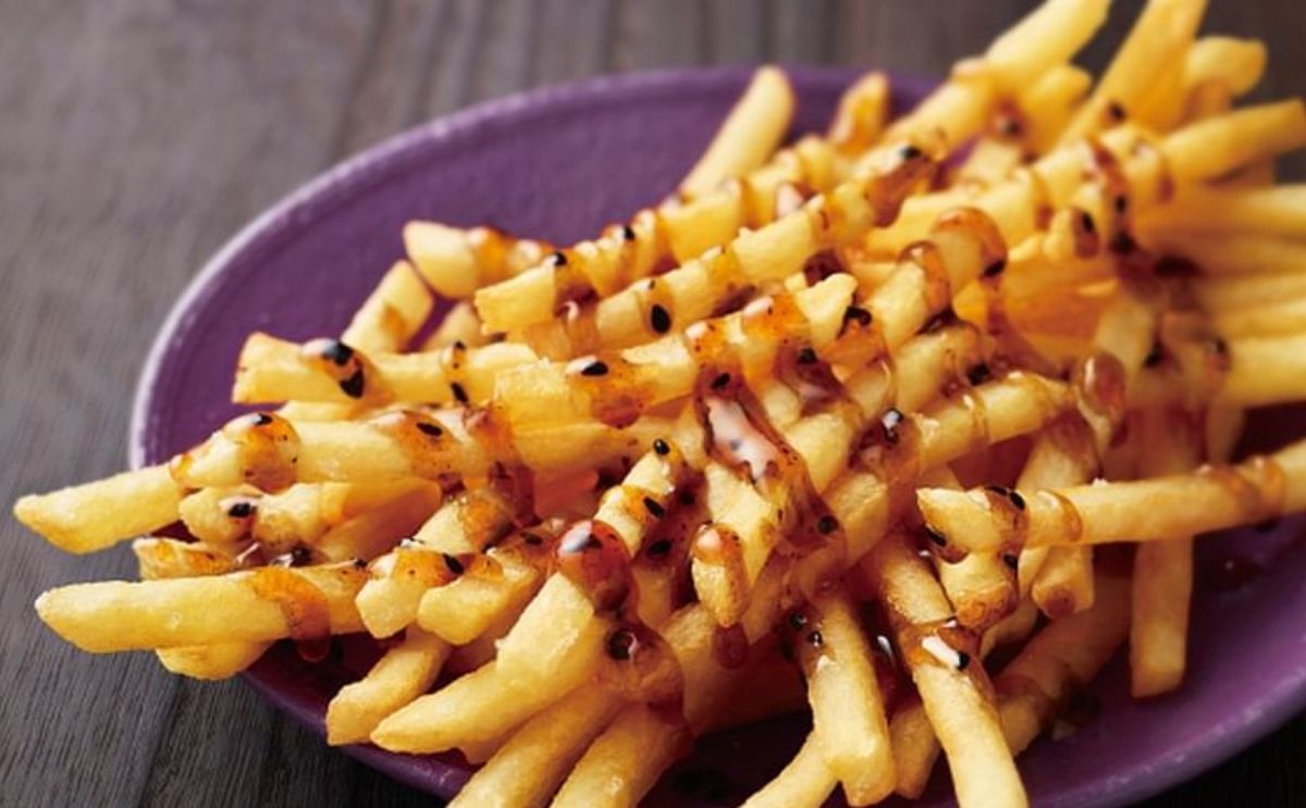 Starting next week, McDonald’s Japan will offer daigaku imo French fries. Daigaku Imo litterally means “college potato”. It is a popular sweet potato snack with a sweet sauce, and allegedly gets its unusual name from being a hit with cash-strapped student Starting next week, McDonald’s Japan will offer daigaku imo French fries. Daigaku Imo litterally means “college potato”. It is a popular sweet potato snack with a sweet sauce, and allegedly gets its unusual name from being a hit with cash-strapped student