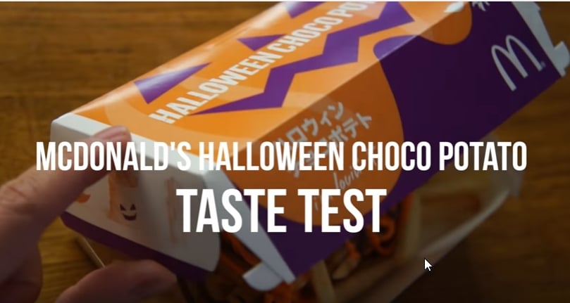 McDonald's Japan have released Choco Potato, french fries topped with chocolate sauce to celebrate 45 years on McDonald's in Japan. See how they fair in this taste test.
