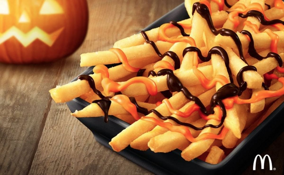 McDonald's Halloween Choco Potato Fries...