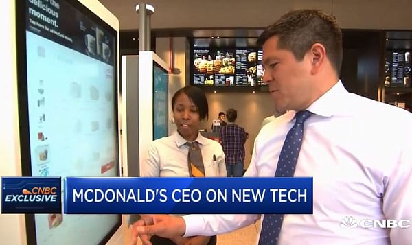 New Tech at McDonald's boosts check size and brand interaction