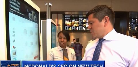 New Tech at McDonald's boosts check size and brand interaction