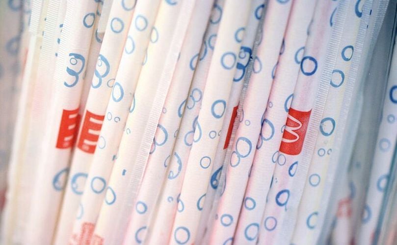 McDonald's straws McDonald's straws
