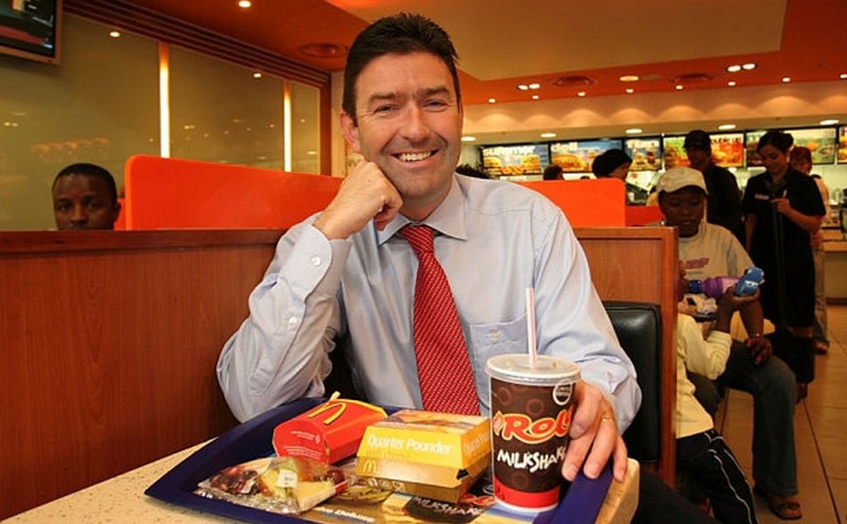 McDonald's UK chief executive Steve Easterbrook