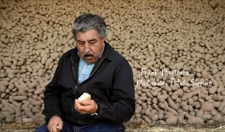 McDonald's ad of potato farmer Frank Martinez: "Just Wait" 