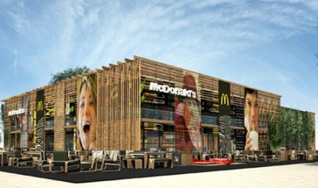 As Official Restaurant of the Olympic Games, McDonald's will have four Olympic restaurants on the Olympic Park at London 2012. They will be both the biggest and busiest McDonald's restaurants, during the Games, anywhere in the world. With cutting-edge designs and graphics everyone who visits our Olympic Park restaurants will get the best possible customer experience in a great environment. Each restaurant will also help meet LOCOG's aim of making London the greenest Games ever, being designed with maximum re-use after the Games. Whether it's the furniture or the kitchens everything will be re-implemented in our other UK restaurants after the Games. 