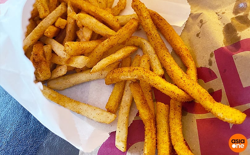Mala McShaker fries (courtesy: AsiaOne) Mala McShaker fries (courtesy: AsiaOne)