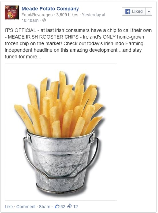 Meade Potato Company Facebook Announcement Meade Potato Company Facebook Announcement