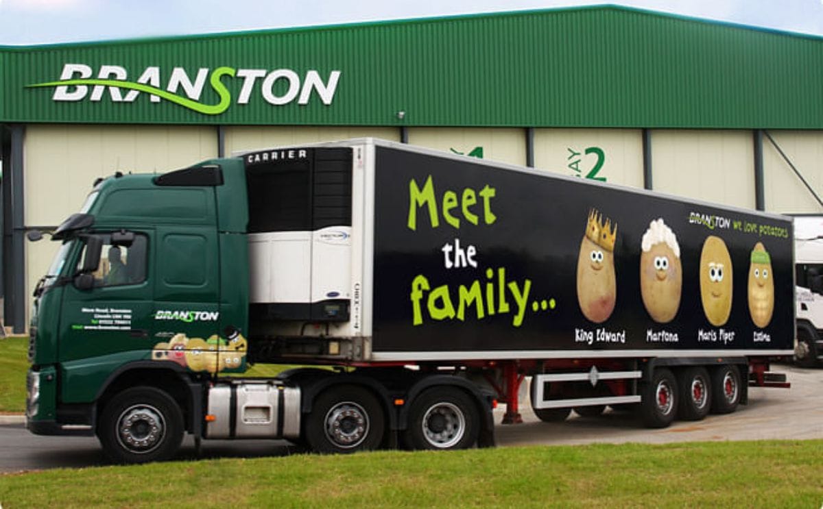 Branston Potato truck humour wins top award