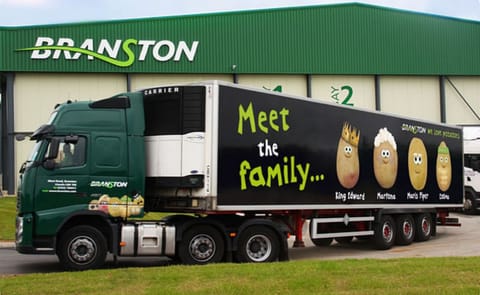Branston Potato truck humour wins top award Branston Potato truck humour wins top award