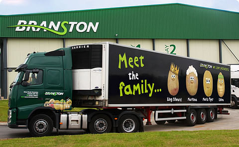 Branston Potato truck humour wins top award Branston Potato truck humour wins top award