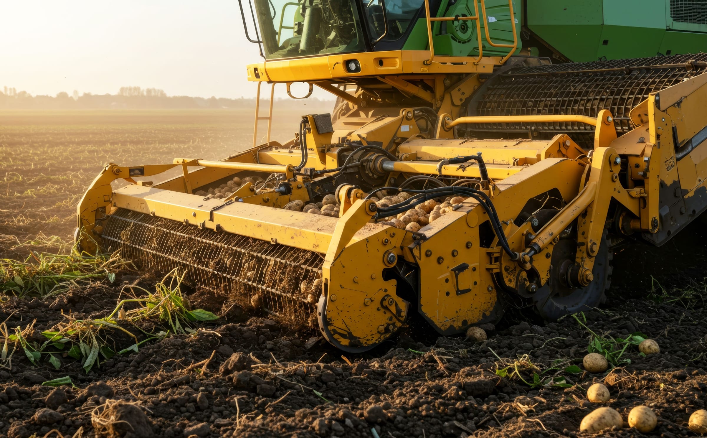 Potato harvesting