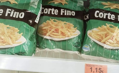 Estas son las famosas patatas de Mercadona que imitan a las de McDonald's. Estas son las famosas patatas de Mercadona que imitan a las de McDonald's.