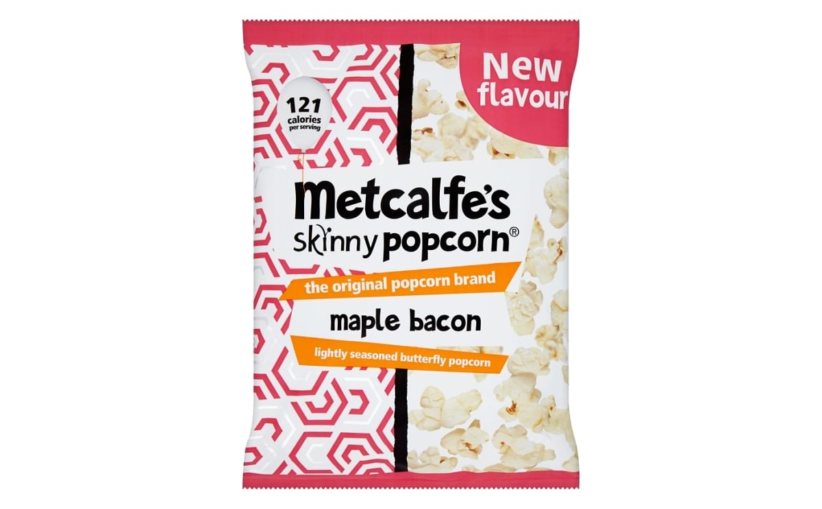 UK's Metcalfe’s Skinny launches maple bacon popcorn UK's Metcalfe’s Skinny launches maple bacon popcorn