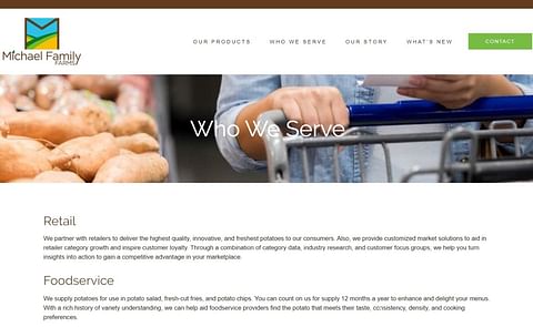 Michael Family Farms launches a new website to help educate consumers on products. Michael Family Farms launches a new website to help educate consumers on products.
