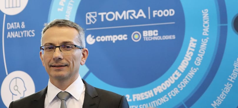 Michel Picandet, Head of TOMRA Food Michel Picandet, Head of TOMRA Food