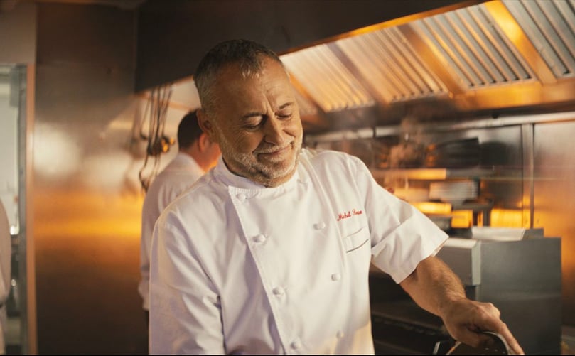 Renowned chef Michel Roux brings Jersey Royals to life, boiling the iconic potatoes in his kitchen to celebrate their journey from field to fork. Renowned chef Michel Roux brings Jersey Royals to life, boiling the iconic potatoes in his kitchen to celebrate their journey from field to fork.